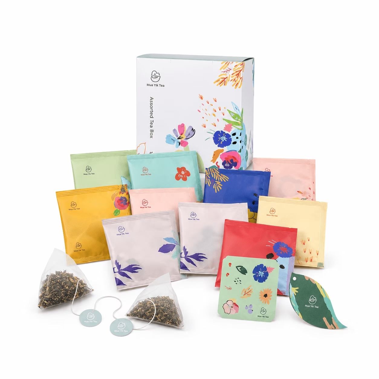 Mua Yik Tea Assorted Tea Box, Pyramid Portable Tea Bags,Make Hot or Iced and Brews Up to 30 Cups Gift for Tea Lovers,10 Flavors