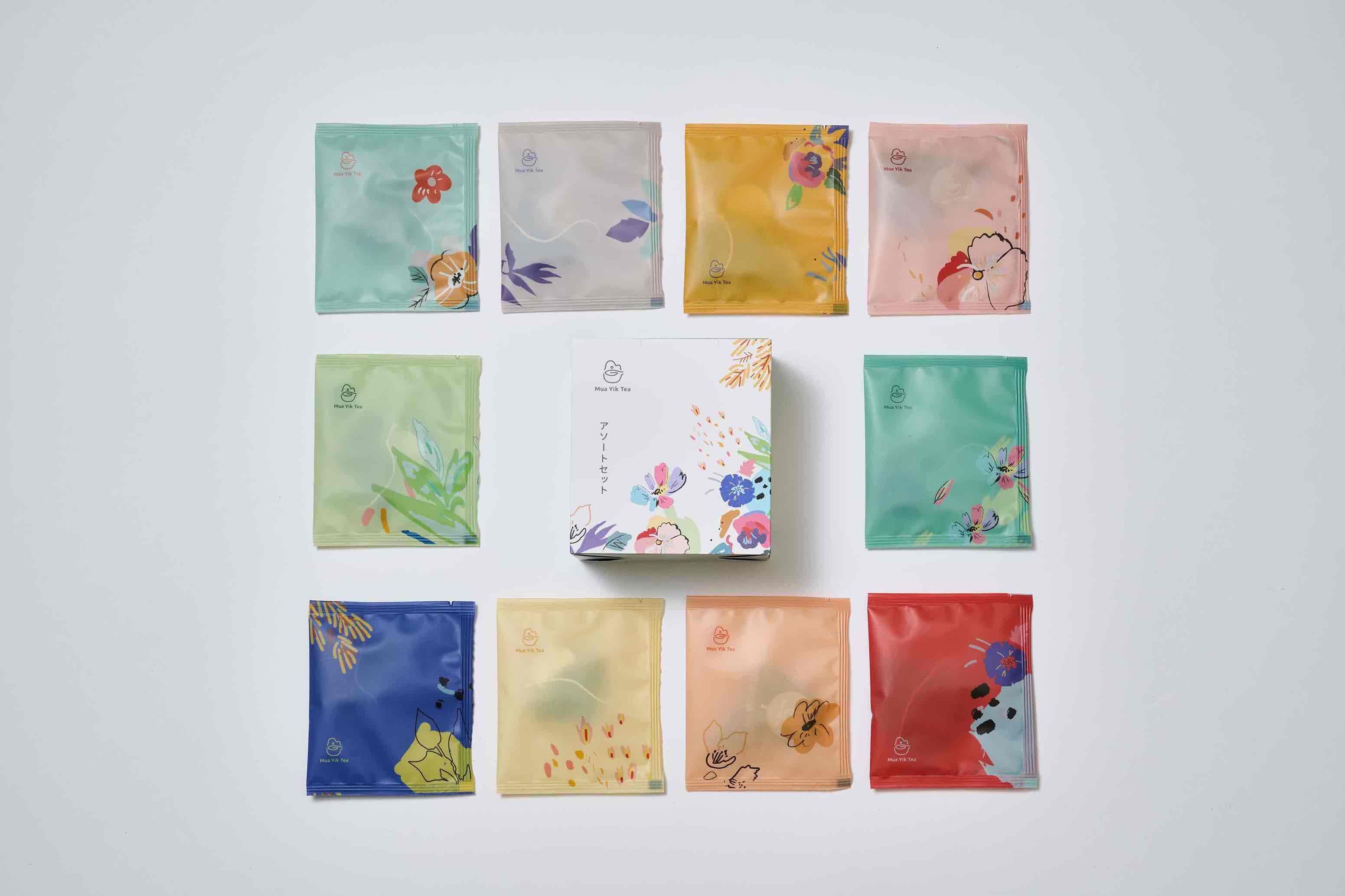 【台湾茶】プレミアム ティーバッグ アソートセット(10種)