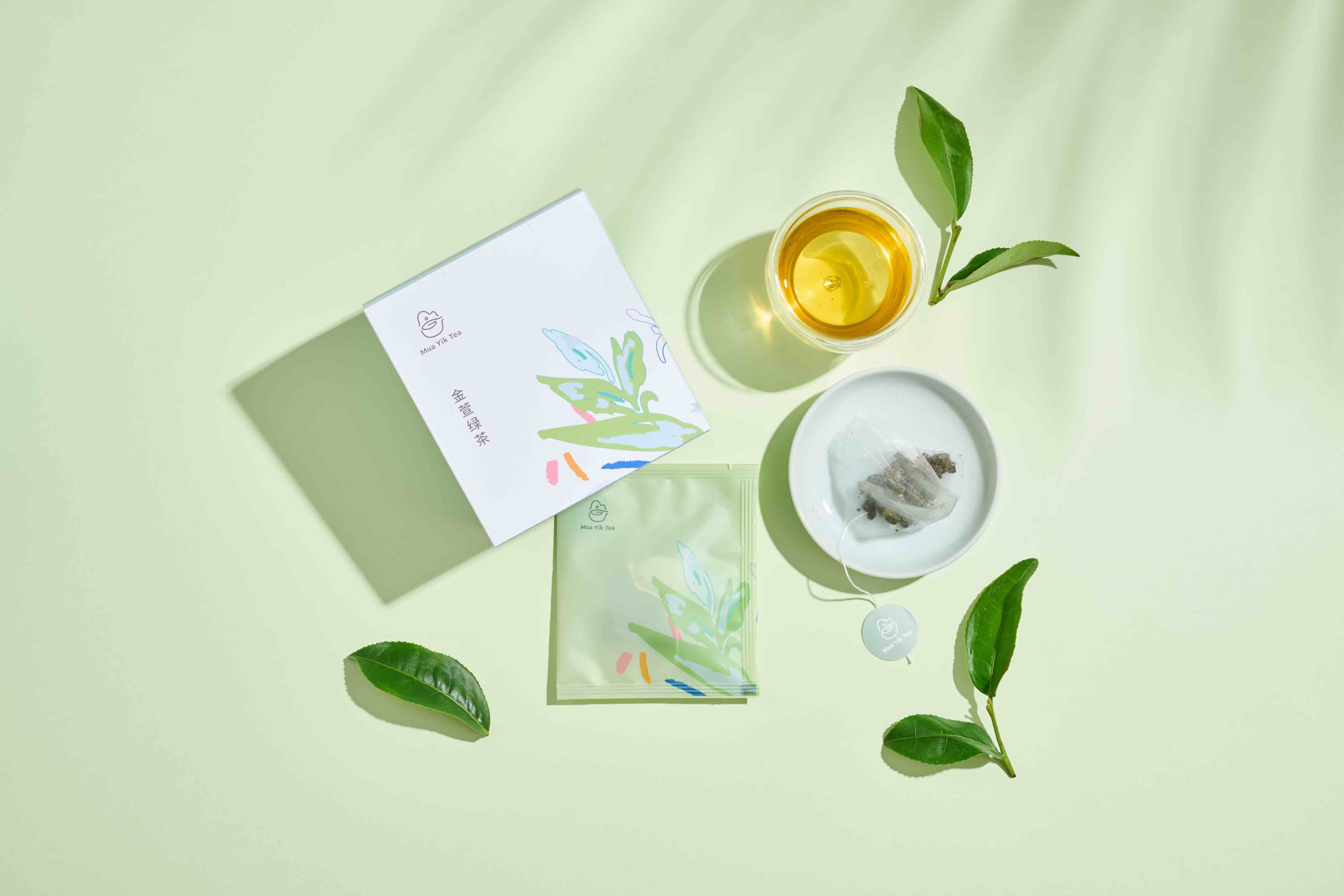 金萱緑茶-ティーバッグ