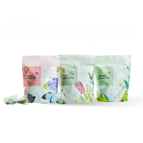 Everyday Tea Trio – 3 Flavors, 90 Tea Bags